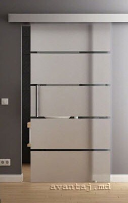 Межкомнатные стеклянные двери на заказ Кишинёв